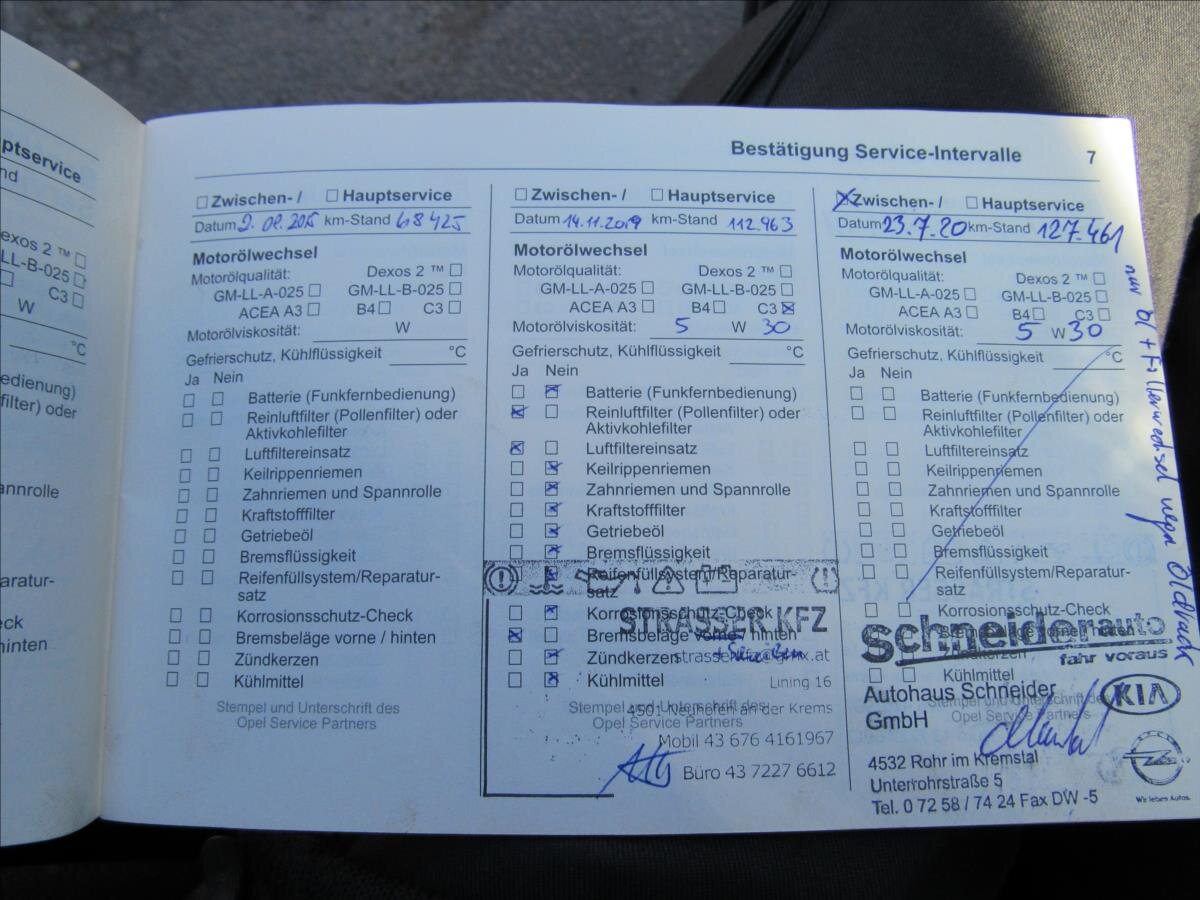 Opel Zafira Kombi 1,7 l 81 kw