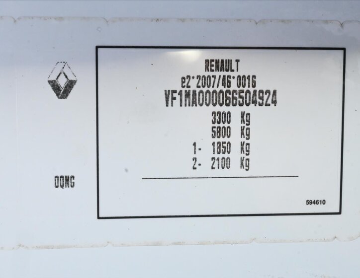 Renault Master Skříň 2,3 l 110 kw