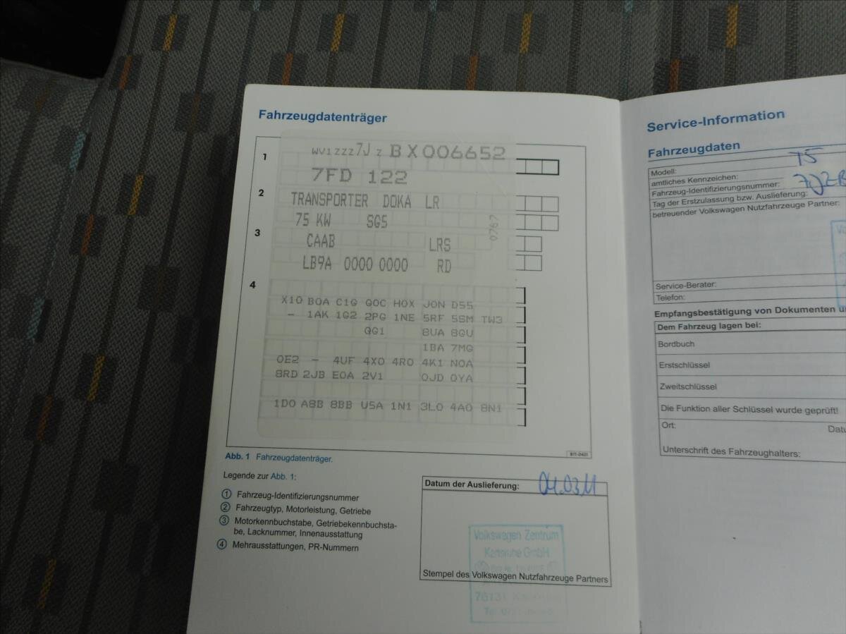 Volkswagen Transporter Valník 2,0 l 75 kw