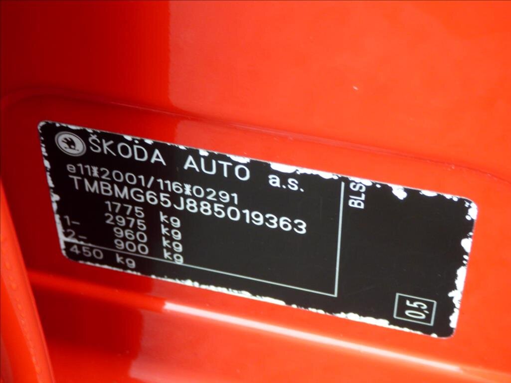 Škoda Roomster MPV 1,9 l 77 kw