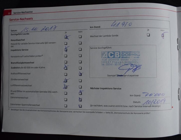 Škoda Superb Kombi 1,8 l 118 kw