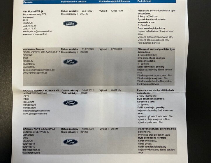 Ford Tourneo Custom MPV 2,0 l 96 kw