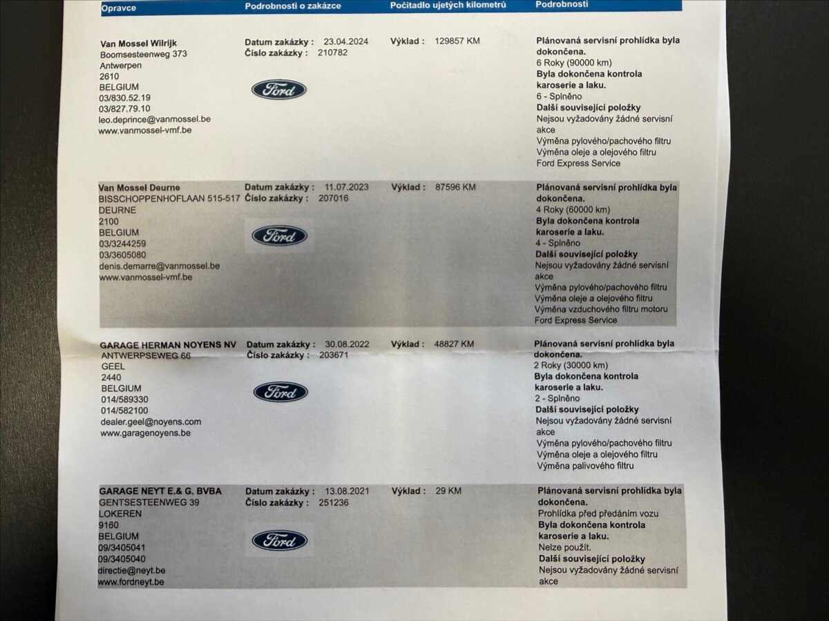 Ford Tourneo Custom MPV 2,0 l 96 kw