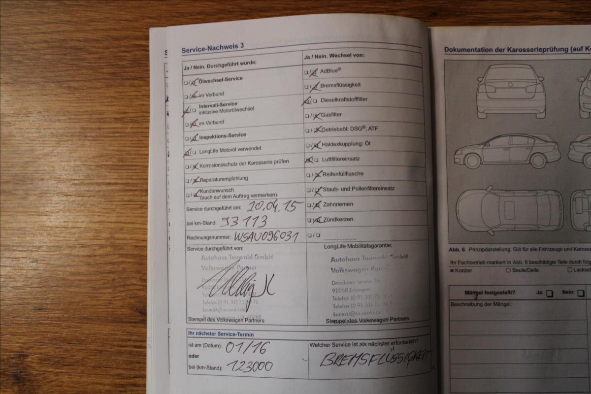 Volkswagen Passat Kombi 1,6 l 77 kw