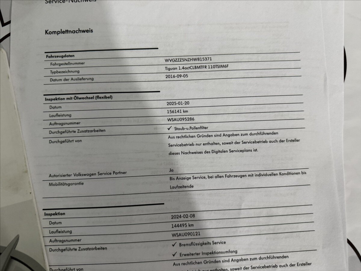 Volkswagen Tiguan SUV 1,4 l 110 kw