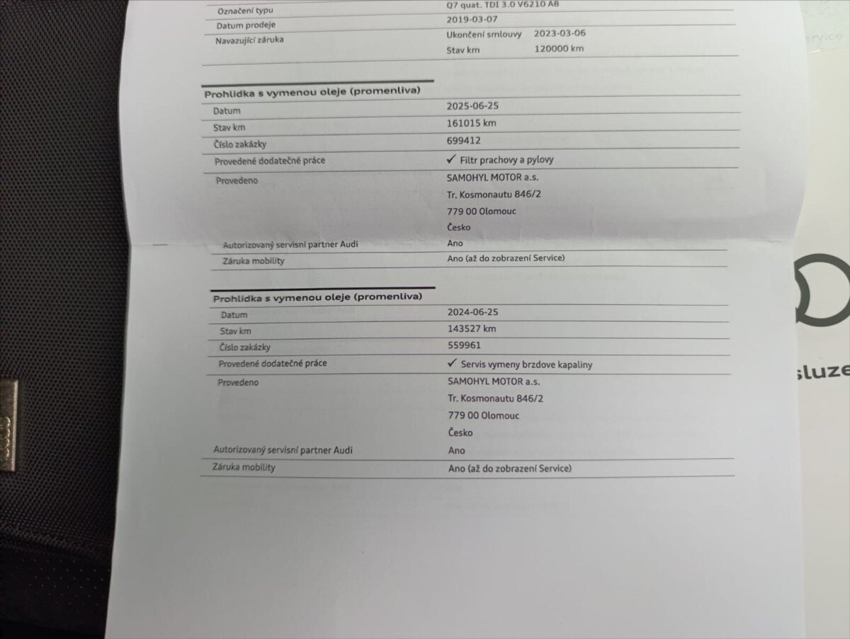 Audi Q7 SUV / Terénní 3,0 l 210 kw