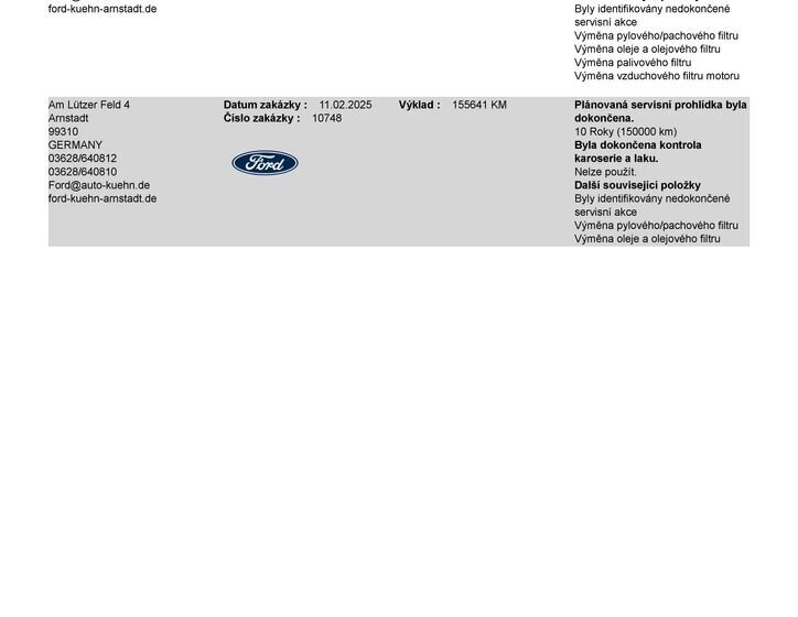 Ford Focus Kombi 2,0 l 110 kw
