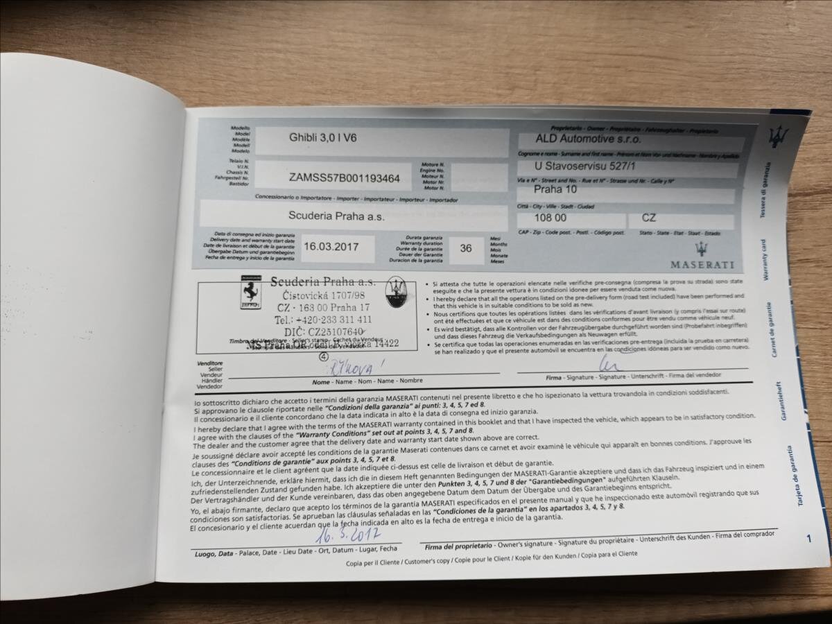 Maserati Ghibli Sedan 3,0 l 243 kw