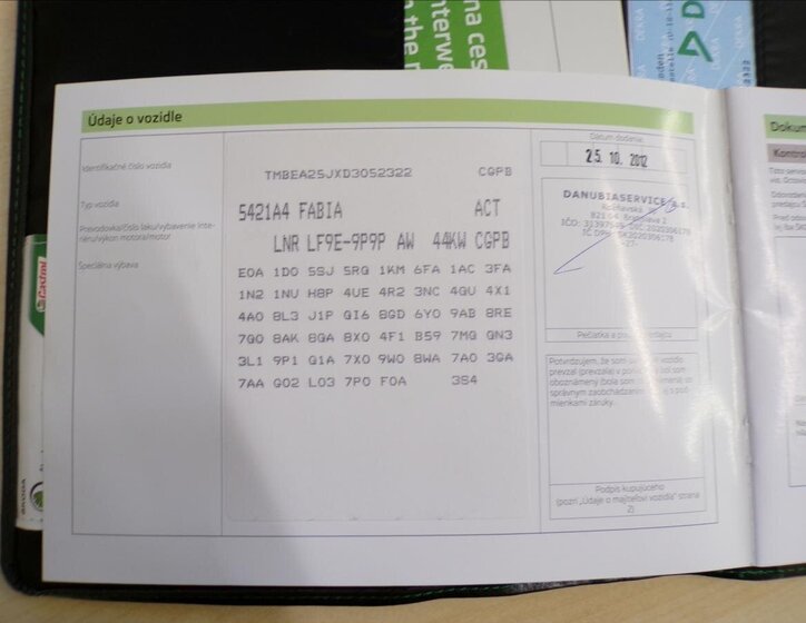 Škoda Fabia Hatchback 1,2 l 44 kw