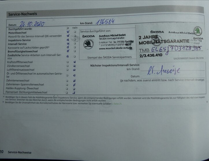 Škoda Fabia Hatchback 1,6 l 77 kw