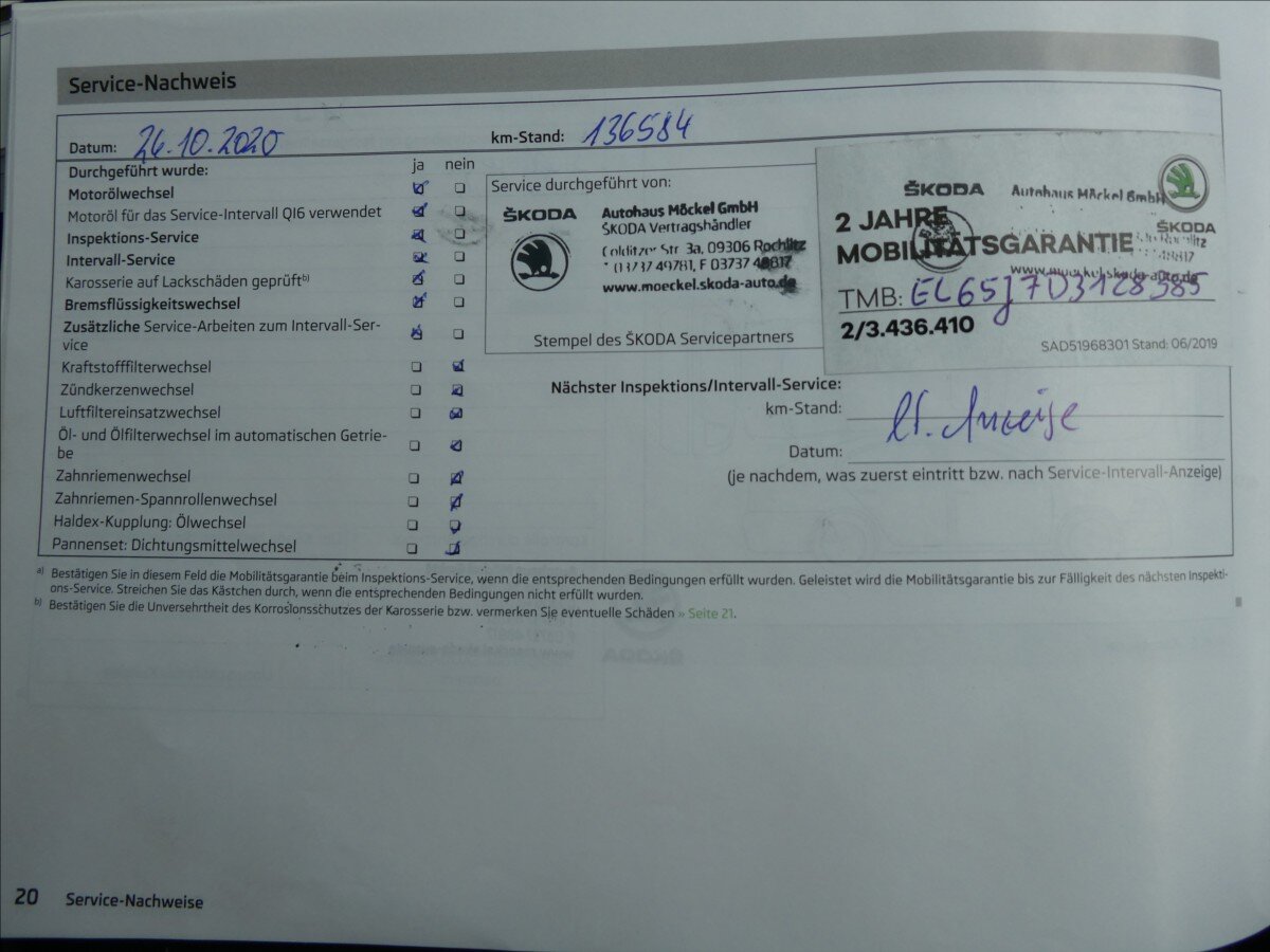 Škoda Fabia Hatchback 1,6 l 77 kw