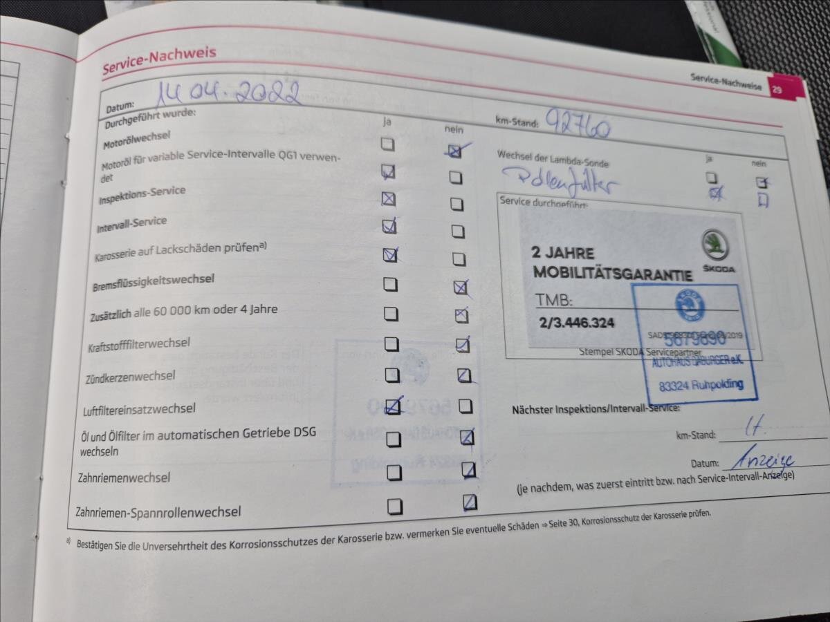 Škoda Fabia Kombi 1,4 l 63 kw