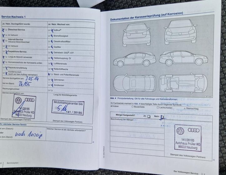 Volkswagen Touran MPV 1,4 l 103 kw