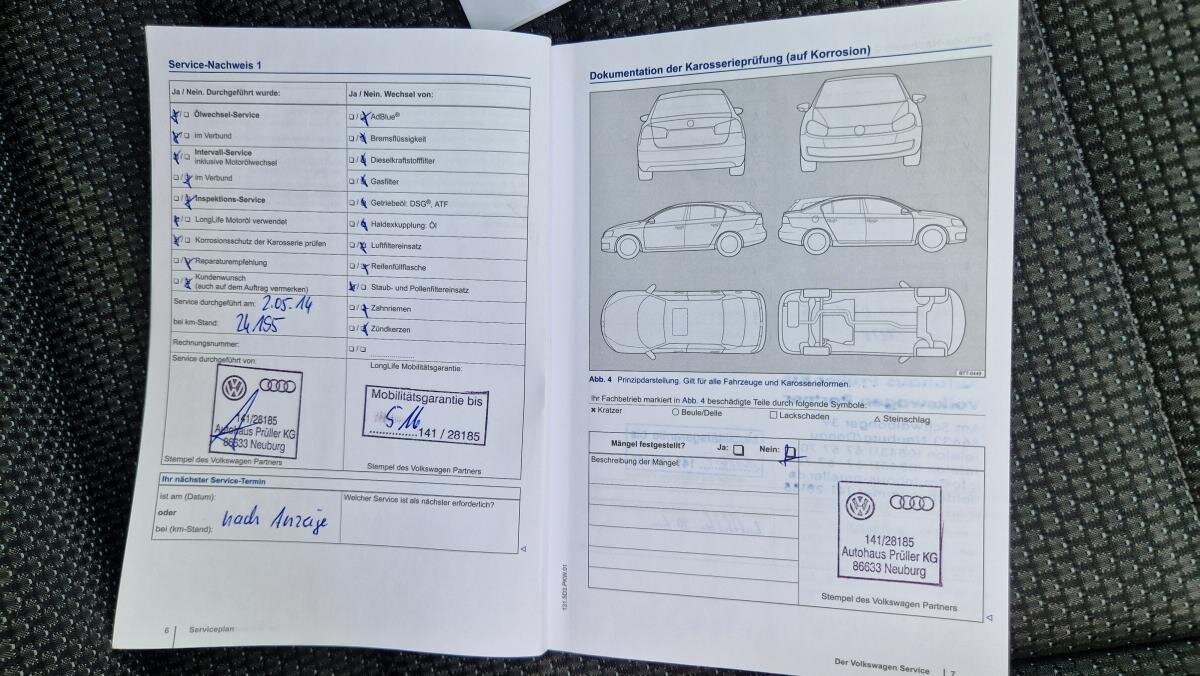 Volkswagen Touran MPV 1,4 l 103 kw