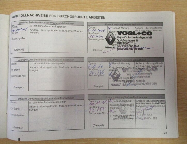 Renault Modus MPV 1,1 l 55 kw