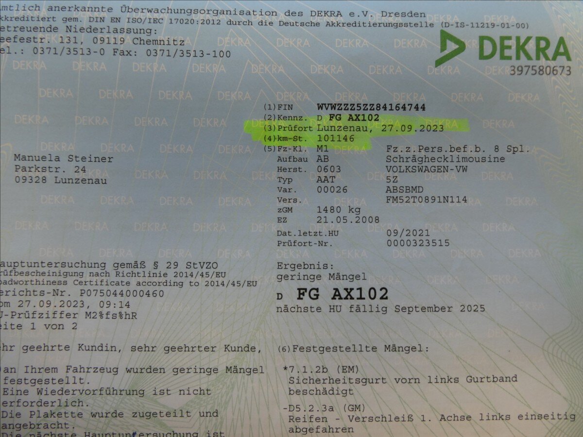 Volkswagen Fox Hatchback 1,2 l 40 kw