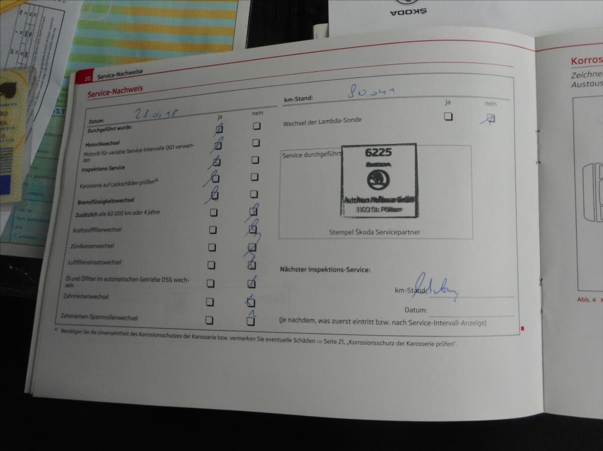 Škoda Superb Kombi 2,0 l 103 kw