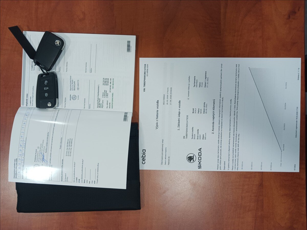 Škoda Scala Hatchback 999,0 70 kw