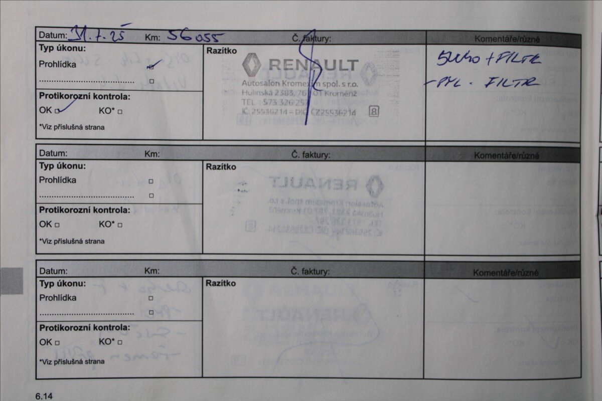 Renault Mégane Hatchback 1,6 l 84 kw