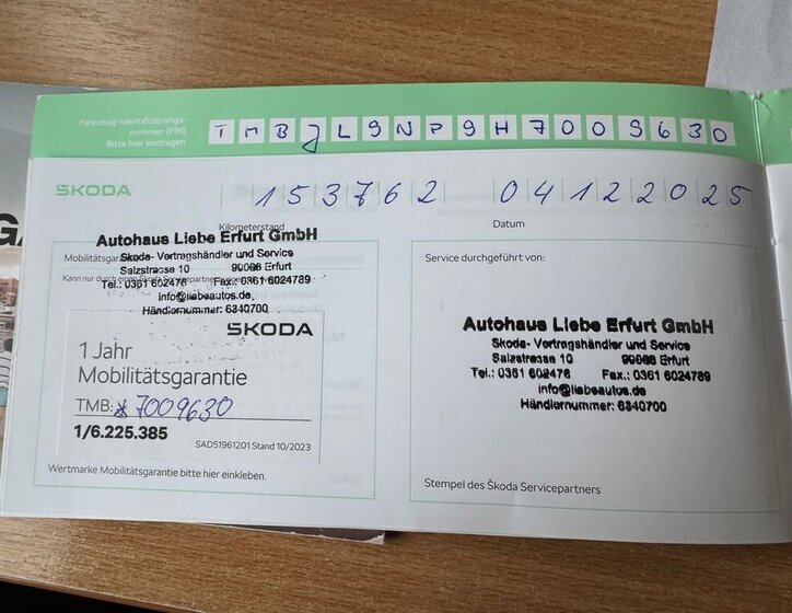 Škoda Superb Kombi 1,8 l 132 kw