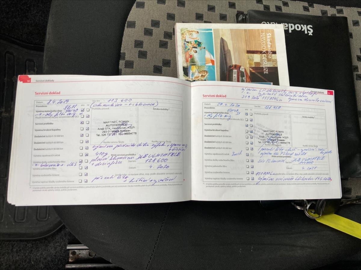 Škoda Fabia Kombi 1,2 l 40 kw