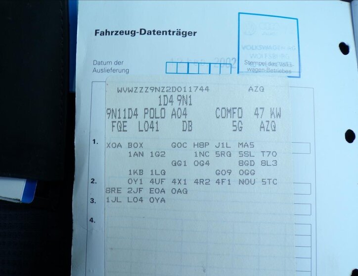 Volkswagen Polo Hatchback 1,2 l 47 kw