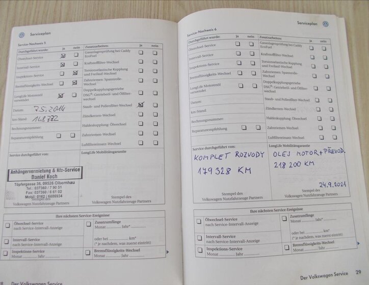 Volkswagen Caddy Ostatní 2,0 l 51 kw