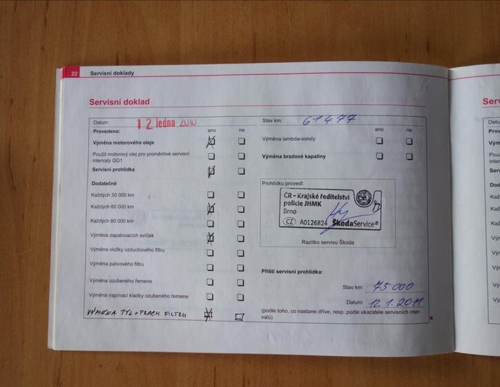 Škoda Octavia Kombi 1,6 l 75 kw