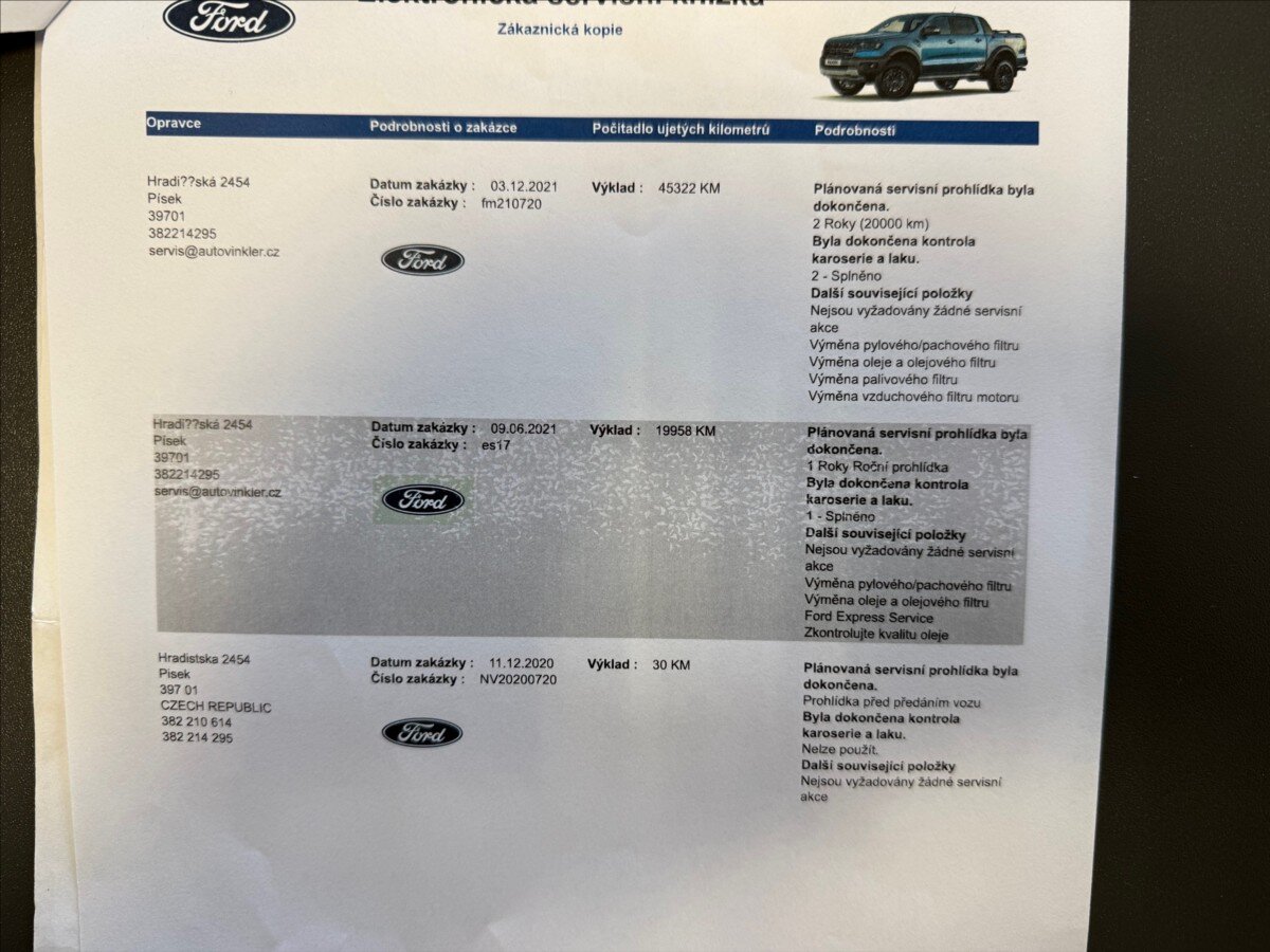 Ford Ranger Pick-up 2,0 l 157 kw