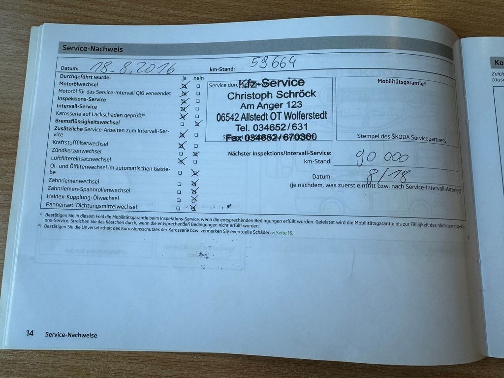 Škoda Fabia Kombi 1,6 l 66 kw