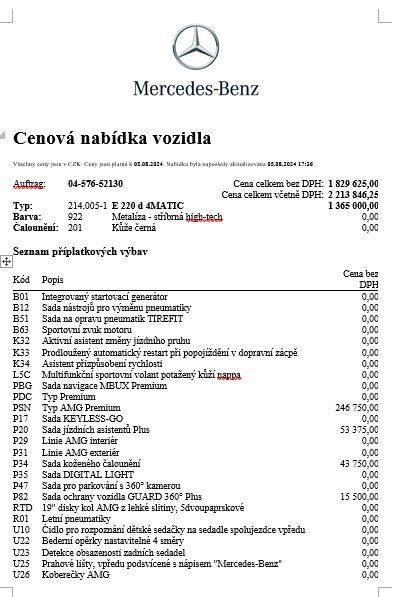 Mercedes-Benz Třídy E