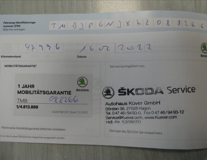 Škoda Fabia Kombi 999,0 70 kw