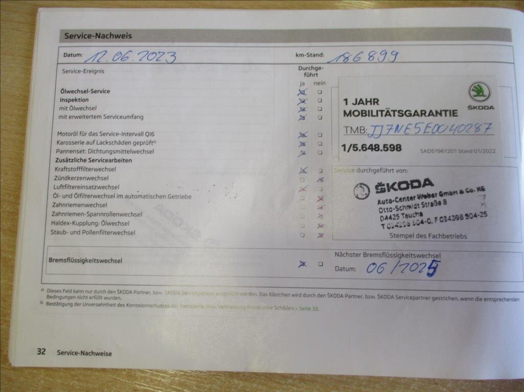 Škoda Octavia Kombi 2,0 l 110 kw