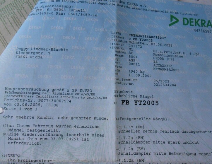 Škoda Octavia Kombi 1,4 l 90 kw