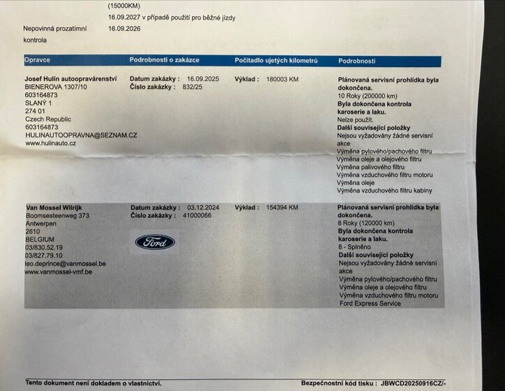 Ford Tourneo Custom MPV 2,0 l 96 kw