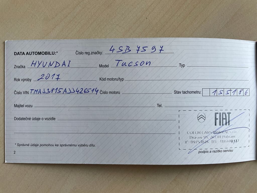 Hyundai Tucson SUV / Terénní 1,7 l 85 kw