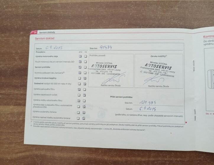 Škoda Octavia Sedan / Limuzína 1,6 l 77 kw