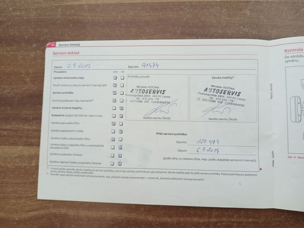 Škoda Octavia Sedan / Limuzína 1,6 l 77 kw