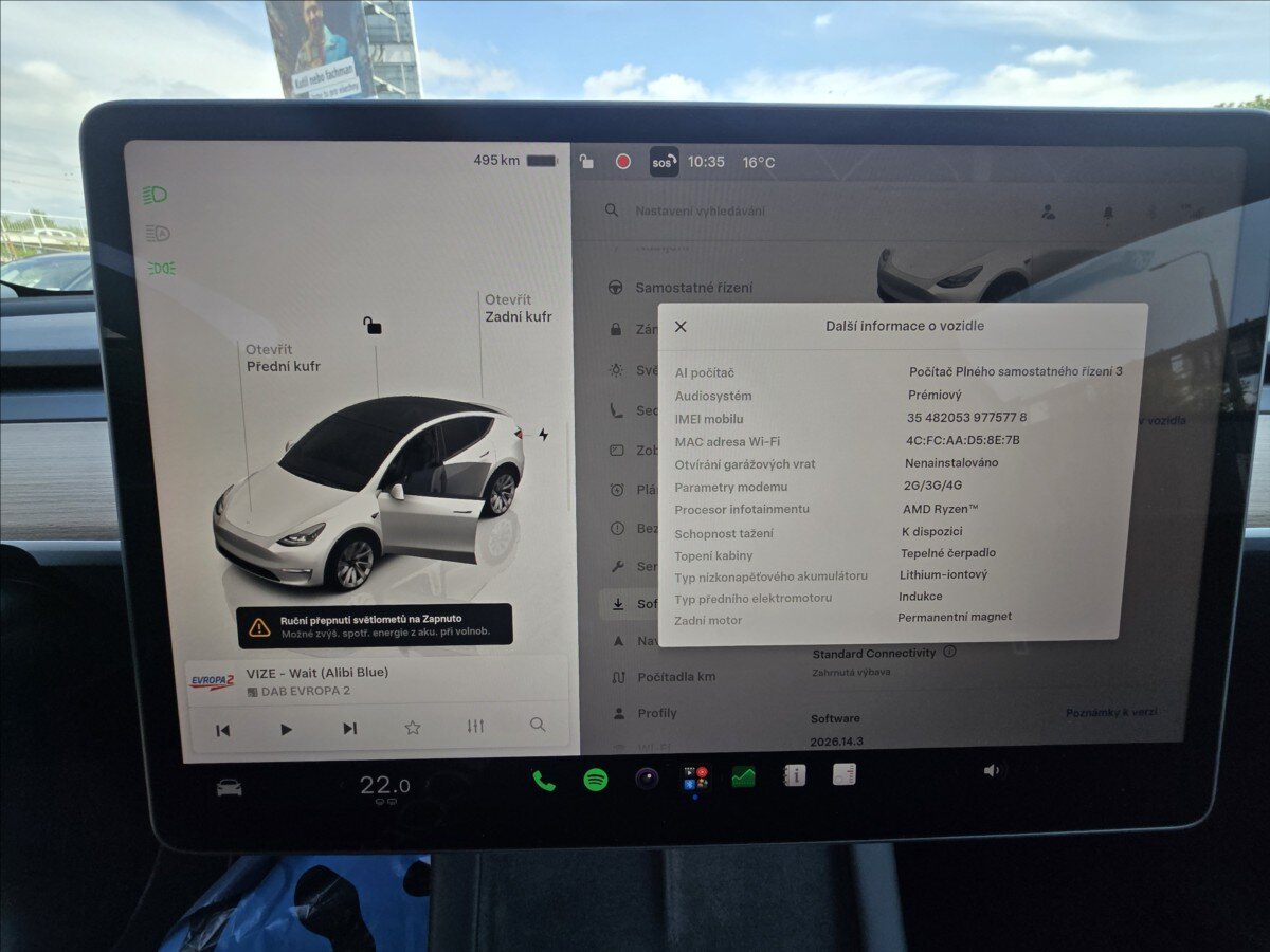 Tesla Model Y SUV / Terénní 0,0 378 kw