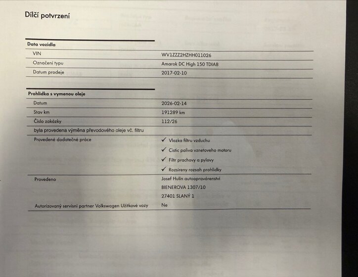 Volkswagen Amarok Pick-up 3,0 l 150 kw