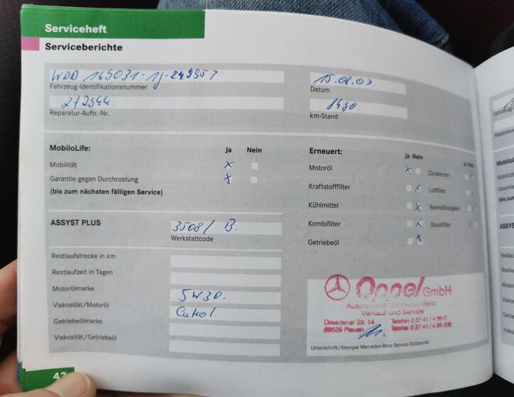 Mercedes-Benz Třídy A 10