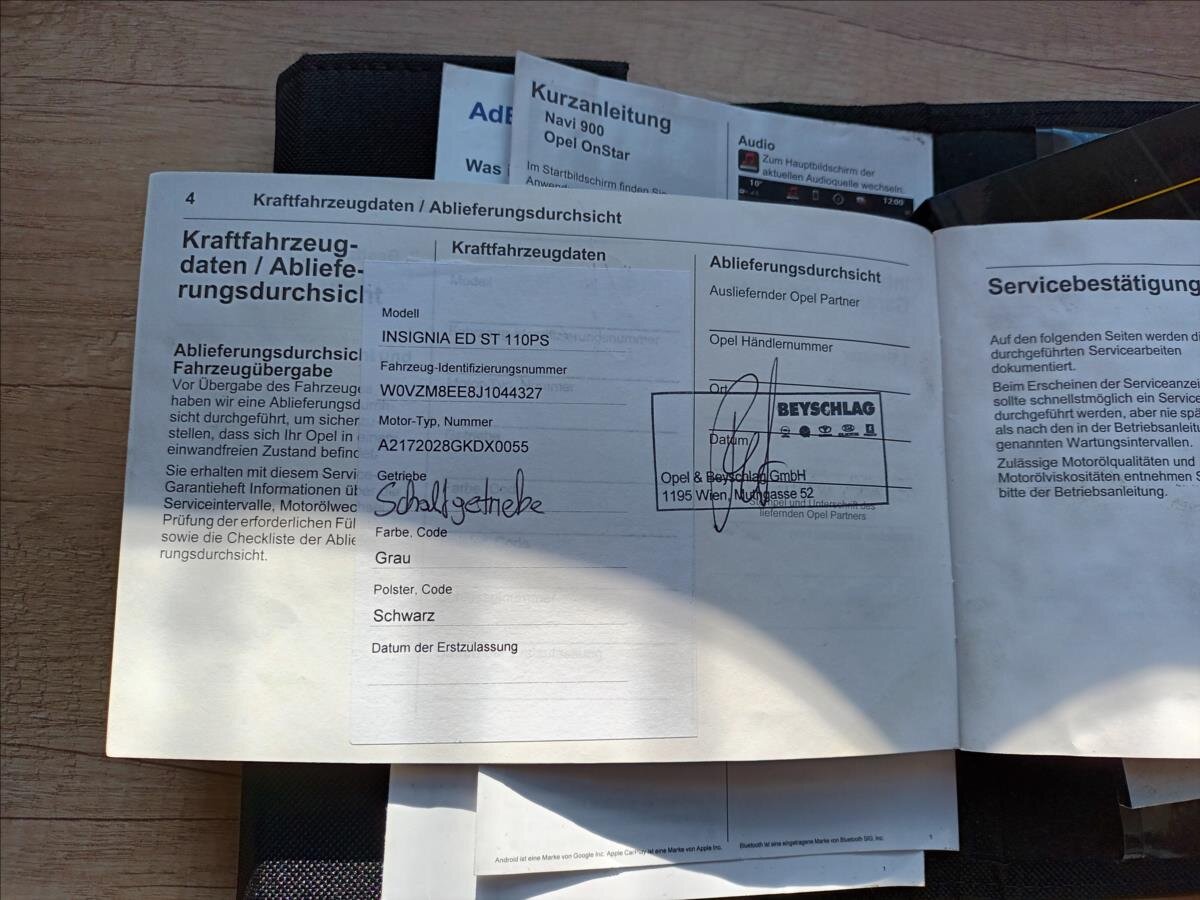 Opel Insignia Kombi 1,6 l 81 kw