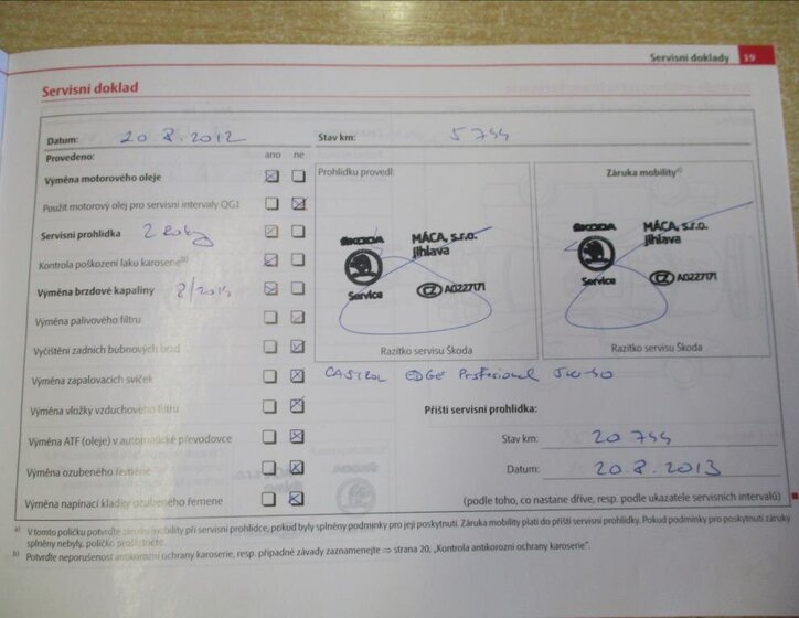 Škoda Fabia Hatchback 1,2 l 63 kw