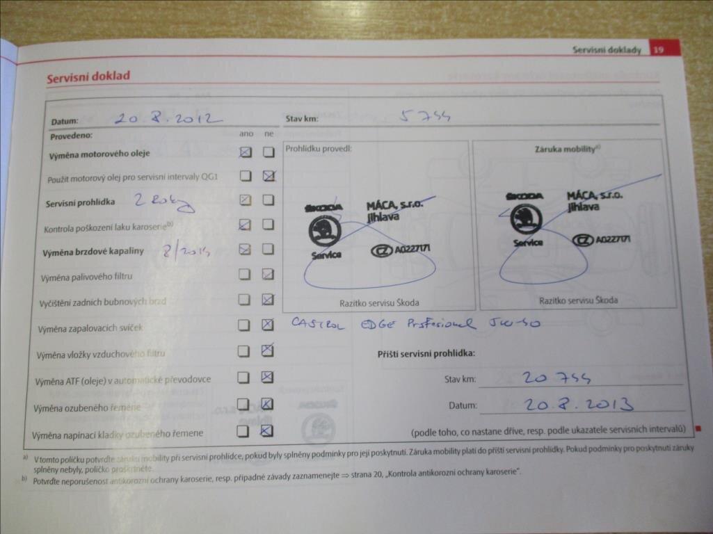 Škoda Fabia Hatchback 1,2 l 63 kw