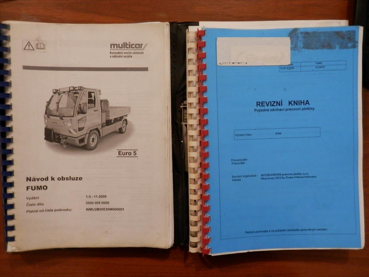 Multicar M 30 Valník 3,0 l 107 kw