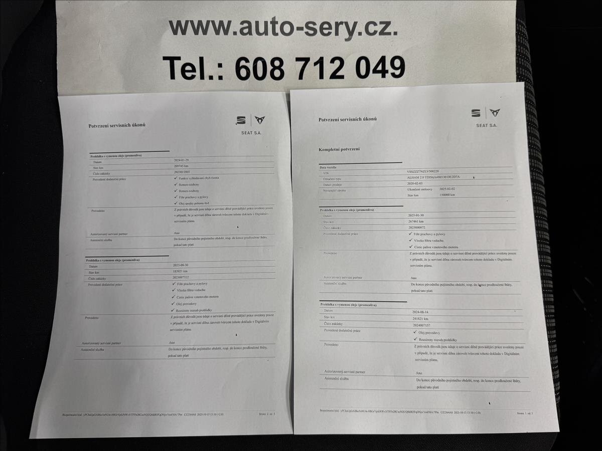 Seat Alhambra MPV 2,0 l 130 kw