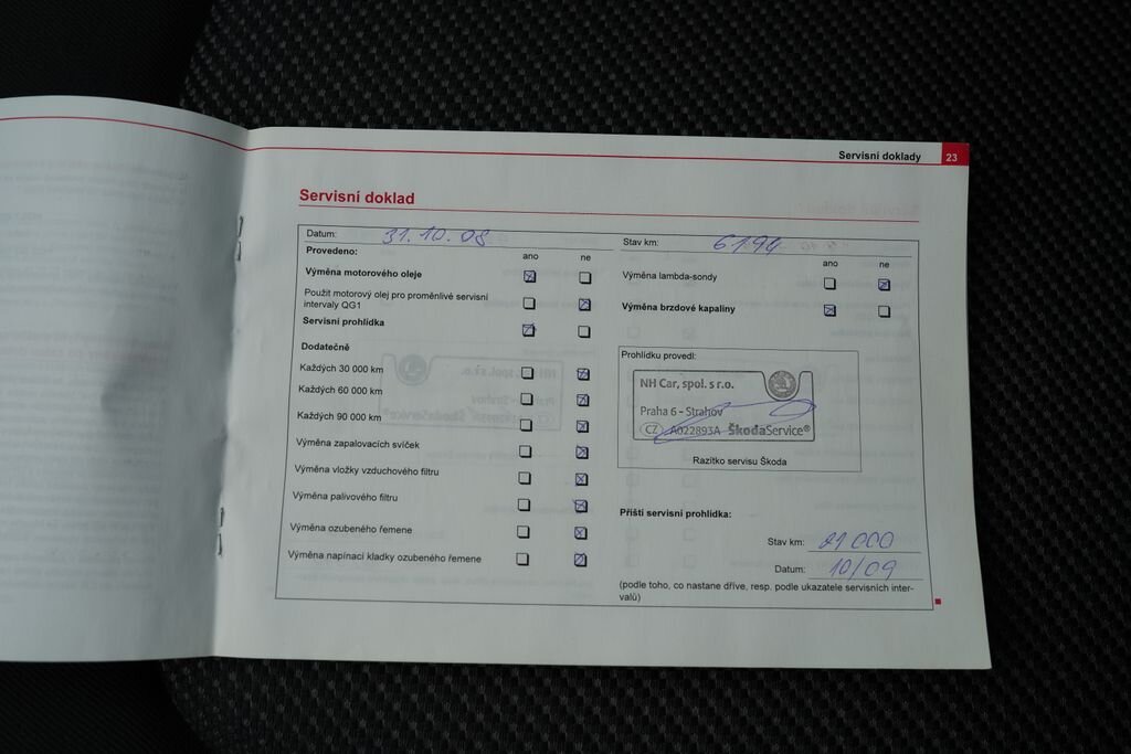 Škoda Fabia Sedan / Limuzína 1,2 l 47 kw