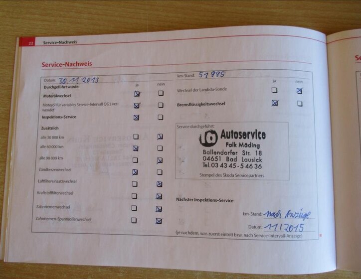 Škoda Octavia Liftback 1,6 l 75 kw