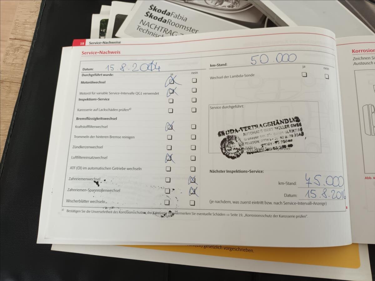 Škoda Roomster Kombi 1,2 l 77 kw