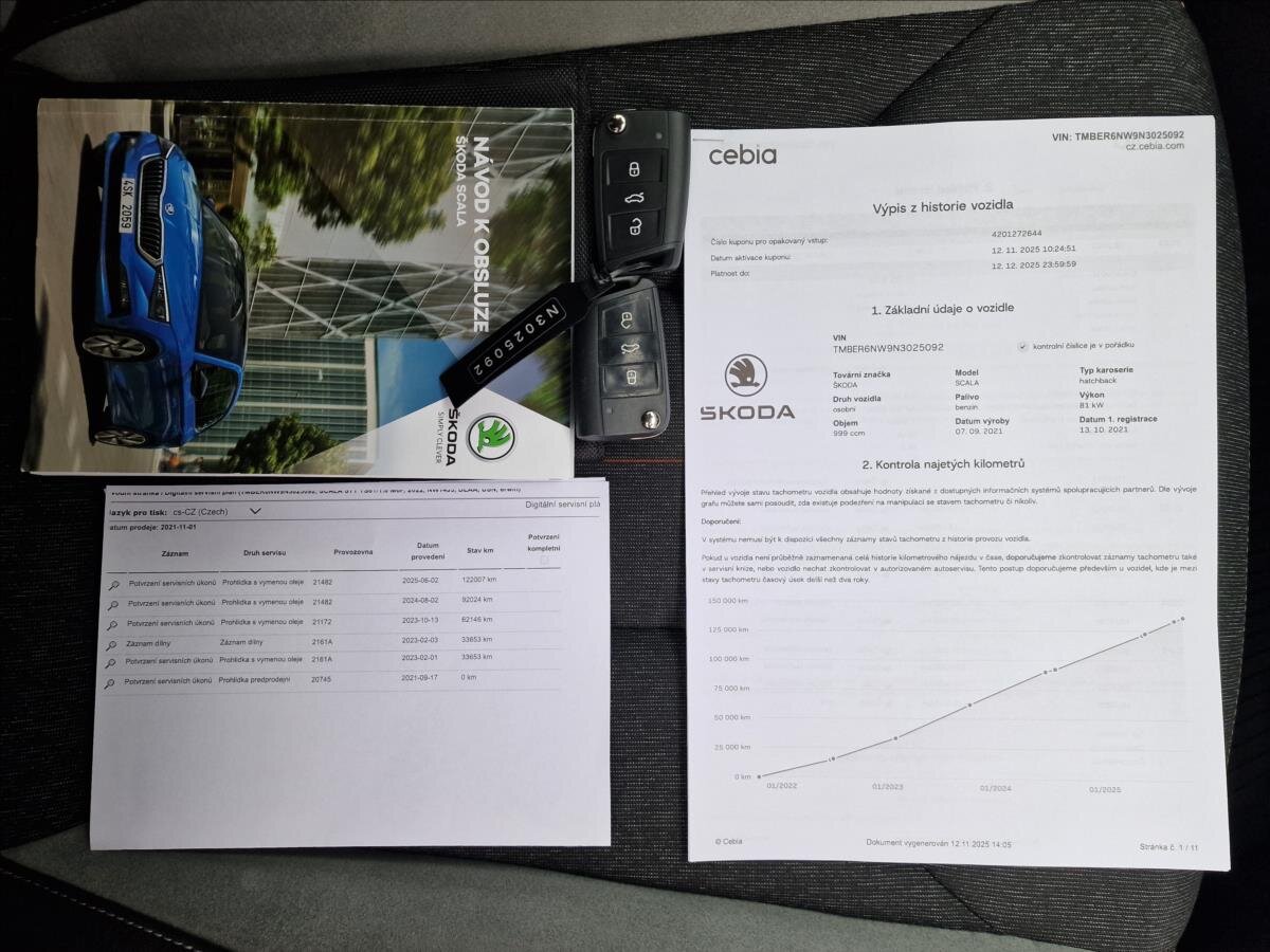 Škoda Scala Hatchback 999,0 81 kw